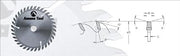 AMANA SS150T36 CONICAL SCORING 150MM/36T 20MM