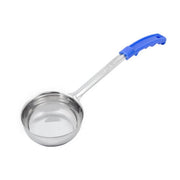 8 oz Stainless Steel Solid Portion Spooner by American Metalcraft – 8-Ounce, Stainless Steel, Blue, Model SPN8