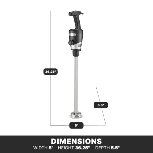 Waring 21" Shaft / Stainless Steel / Immersion Blenders Countertop Blenders