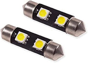 Diode Dynamics License Plate LEDs compatible with Audi A4 2000-2012 (pair), 36mm Festoon SMF2 Warm White (3000K)