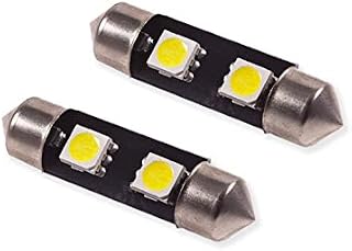 Diode Dynamics License Plate LEDs compatible with Audi A4 2000-2012 (pair), 36mm Festoon SMF2 Warm White (3000K)
