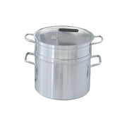 20 Qt 12 Double Boiler Set by Vollrath – 20.0 quarts, Aluminum, Silver, Model 67717