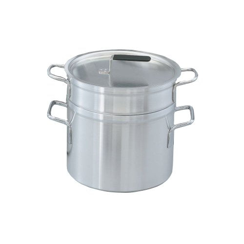 20 Qt 12 Double Boiler Set by Vollrath – 20.0 quarts, Aluminum, Silver, Model 67717