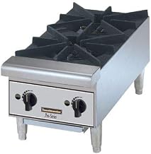 Toastmaster TMHP2 Hotplate, Countertop, Gas, 2 Burner