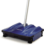 Carlisle FoodService Products Duo-Sweeper Rubberized Carpet and Floor Sweeper – Efficient Manual Cleaning for Restaurants with Low Pile Carpets – Broom