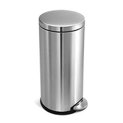 simplehuman 1 / 30 Liter / Brushed Stainless Kitchen Trash Cans
