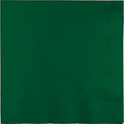 Creative Converting Touch of Color Paper Dinner Napkins, Hunter Green, 7.875 in, 25 ct