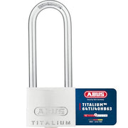 ABUS 1 / Gray / 40 mm Lock Body, High Shackle 63 mm Keyed Padlocks