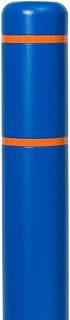 BollardGard 7" x 52" Bollard Cover Blue - Innoplast (Blue Orange Tape)