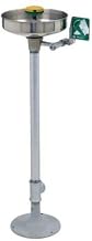 Haws 7361-7461 Pedestal Mounted Stainless Bowl Eye/Face Wash with Axion MSR Eye/Face Wash Head