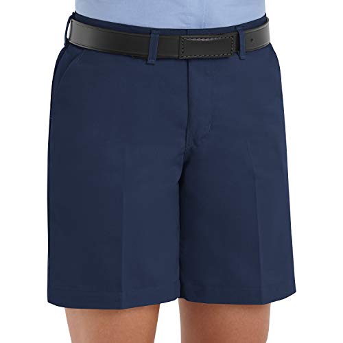 Red Kap 20 / Navy / Plain Front Work Short Shorts