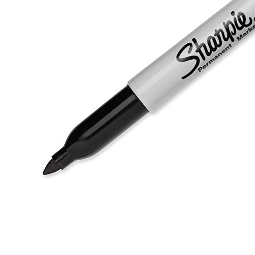 Sharpie Black / 1 Count (Pack of 5) / Permanent,Fine Permanent Markers