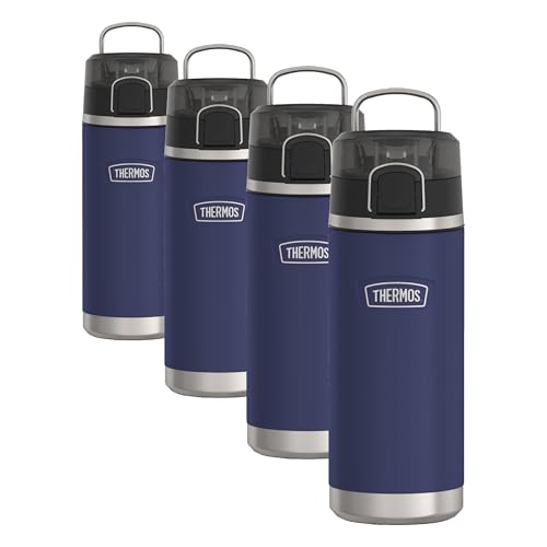 THERMOS Navy / 18 Ounces (Pack of 4) / 1 Sports Water Bottles