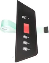 Fits Cooktek 103008-Rev3 Overlay/Membrane, Control, FaHeater