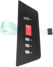 Fits Cooktek 103008-Rev3 Overlay/Membrane, Control, FaHeater