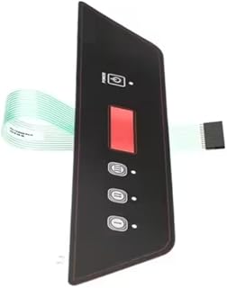 Fits Cooktek 103008-Rev3 Overlay/Membrane, Control, FaHeater