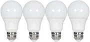 Satco 39597-9.5A19/LED/850/ND/120V/4PK S39597 A19 A Line Pear LED Light Bulb