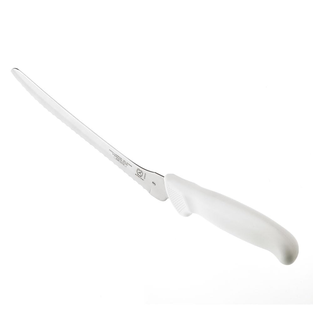Mercer Culinary 8" / White / Offset Bread Knife 8 Inch Boning Knives