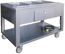 Lakeside PBST3W Extreme Duty Electric Steam Table with Three Wells