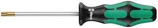 Wera 05028050001 367 TORX® HF SCREWDRIVER WITH HOLDING FUNCTION FOR TORX® SCREWS TX 10 X 80 MM
