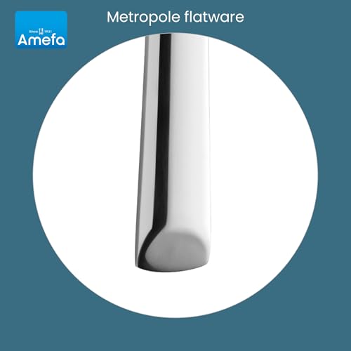 Amefa Metropole / 3.35" H x 9.84" L x 4.5" W / Formal Dinner Knives