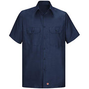 Red Kap X-Large Tall / Navy / Solid Rip Stop Shirt Tops