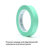 3M 3/4 Inch x 60 Yard (Pack of 1) / 06529 / Green Masking Tape