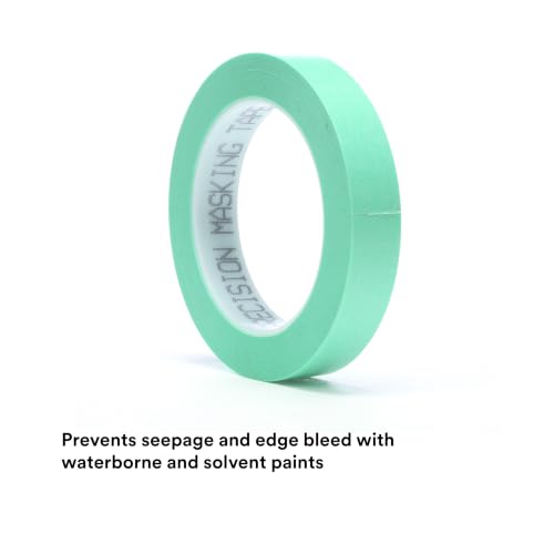 3M 3/4 Inch x 60 Yard (Pack of 1) / 06529 / Green Masking Tape