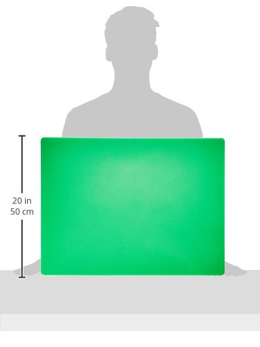 Cutting Board by Winco – 24"L x 18"W, Polyethylene (PE), Green, Model CBGR-1824