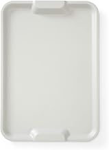 Hendi Serving Tray, Fast Food, Euro Standard, with High Edge and Comfortable Handles, Polypropylene, 530 x 370 mm, Grey