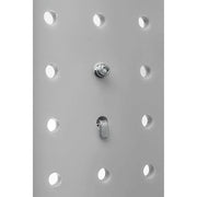 DuraHook and Hanging Bin Assortment Kit by Triton Products – Steel (Zinc Plated), Black, Model 76964