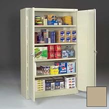 Tennsco All-Welded Jumbo Storage Cabinet, 48X18X78, Gray