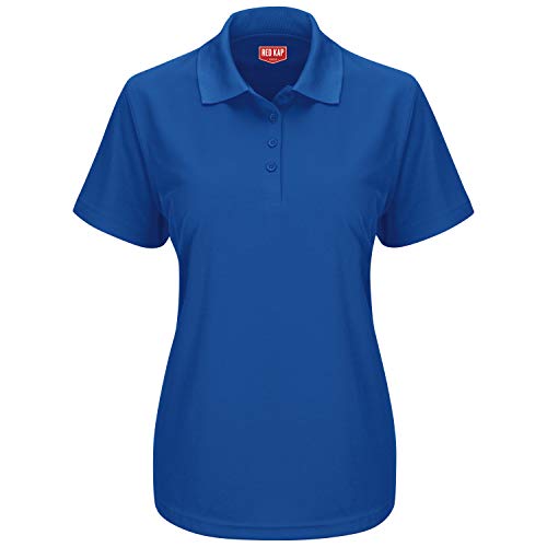 Red Kap XX-Large / Royal Blue / Short Sleeve Performance Knit® Pocketless Core Polo Polos