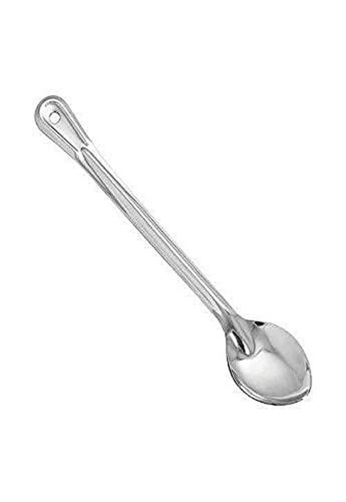 Winco 15" / Solid / Silver Cooking Spoons