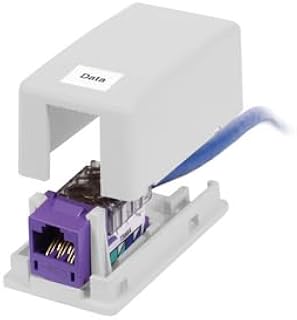Hubbell HSB1W Housing Surface Mount 1 Port CL - White
