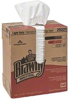 Georgia Pacific 29221 Brawny Towels, Industrial-Grade Work Towels Wipers, Blasts Nastiest Crud (2960/cs)