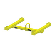 Lifting Beam Bulk Container | 48" Spread - 4000 Lb. Cap. by M&W – Steel, Safety Yellow, Model 13321