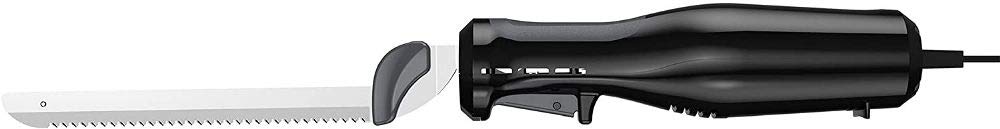 Black and Decker Electric Knife, 7-Inch Stainless Steel Blades, Black