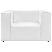 Modway White / Contemporary / Armchair Chairs
