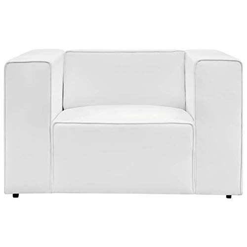 Modway White / Contemporary / Armchair Chairs