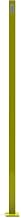 Global Industrial Machine Guard Connecting Post, Yellow