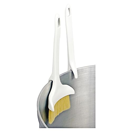 Winco Concave W/Hook / 3 inches / White Pastry Brushes