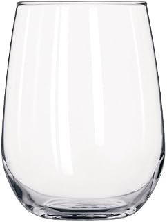 Libbey RLB8401 Stemless White Wine No. 221 Soda Glass (6 Pieces)