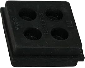 Diversitech Iso-Cube Anti-Vibration Pad - Black Rubber Square Pad - 2" x 2" x 0.75" - Reduces Vibration & Noise - Sold Each