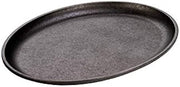 Lodge Preseasoned Cast Iron Jumbo Oval Serving Griddle - 3 per case.