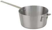 Royal Industries Sauce Pan with Helper Handle and Lid, 10 qt, Aluminum, Commercial Grade - NSF Certified