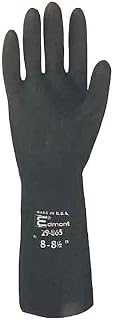 Ansell Healthcare 105535 Neoprene Soft Lined Glove, Size 7 (Pack of 12)