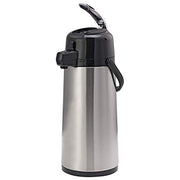Service Ideas 74.4 Ounces / LEVER LID / Brushed Thermal Carafes