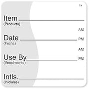 DayMark - 114238 - ToughMark 2 in x 2 in Use By/Shelf Life/Use By