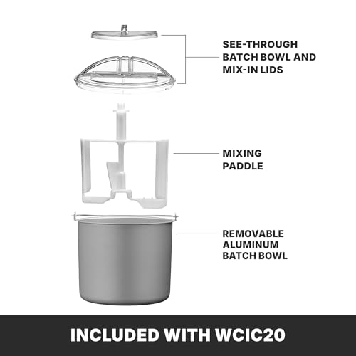 Waring 2 Quart Ice Cream Maker / 2 Quart / Silver Ice Cream Machines